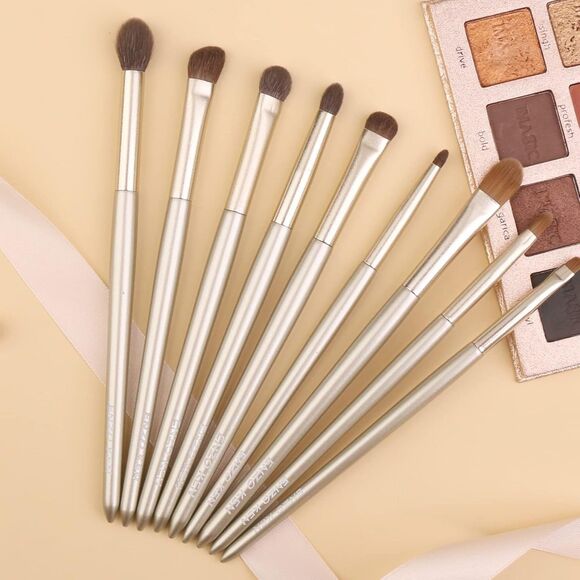 Enzo E200 Natural Goat Hair Eye Shadow Professional Eye Makeup Brushes Set, - Picture 3 of 5
